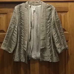 Chico's textured blazer
